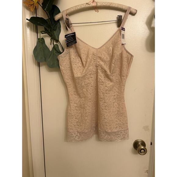 NWT Bali Lace Smooth Pink Control Body~Tummy Control XL - Picture 3 of 11